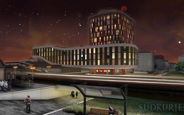 Investor plant Gewerbe- und Wohnkomplex an der Güterstraße